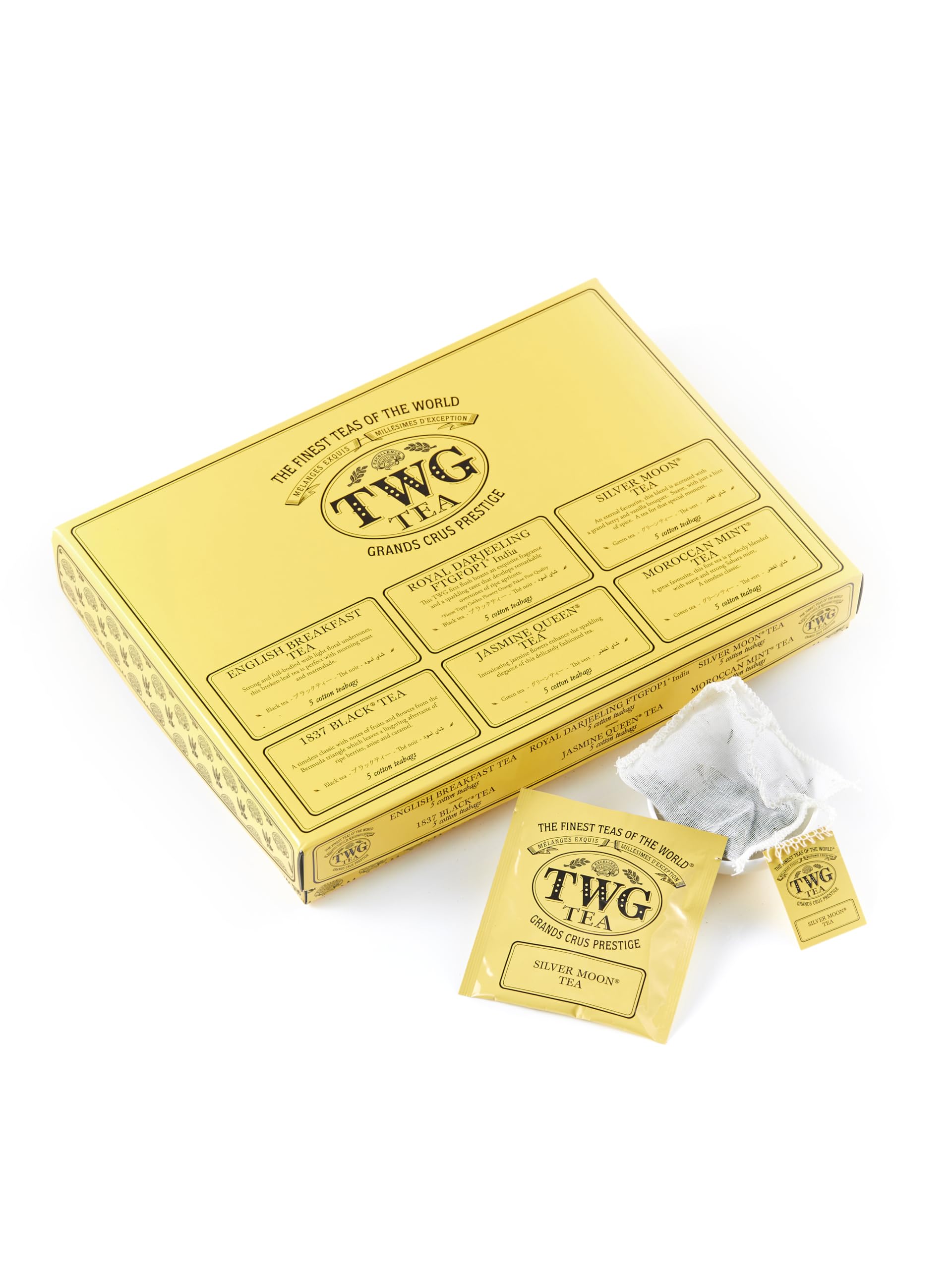 Amazon.co.jp: TWG Tea | コットンティーバッグ (Empire Tea Selection